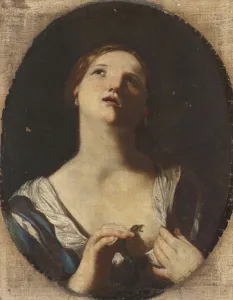 Guido Cagnacci 1601-1663 Cleopatra Oil canvas Guido Cagnacci 1601-1663 Cleopatra Oil canvas