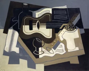 Guitare et clarinette 1920 March oil canvas 73 x 92 cm Guitare et clarinette 1920 March oil canvas 73 x 92 cm