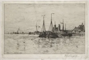 Harlingen 1884 Robert Swain Gifford American Harlingen 1884 Robert Swain Gifford American