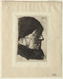 Head Peasant 1874 Wilhelm Maria Hubertus Leibl Head Peasant 1874 Wilhelm Maria Hubertus Leibl