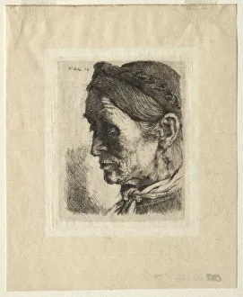 Head Peasant Woman 1874 Wilhelm Maria Hubertus Leibl Head Peasant Woman 1874 Wilhelm Maria Hubertus Leibl
