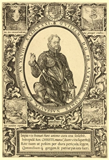 Hendrik Goltzius, William, Prince of Nassau-Orange, Dutch, 1558 - 1617, 1581, engraving Hendrik Goltzius, William, Prince of Nassau-Orange, Dutch, 1558 - 1617, 1581, engraving