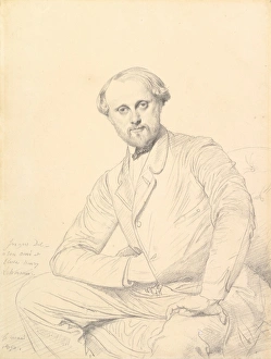 Henri Lehmann 1850 Graphite wove paper Sheet Henri Lehmann 1850 Graphite wove paper Sheet