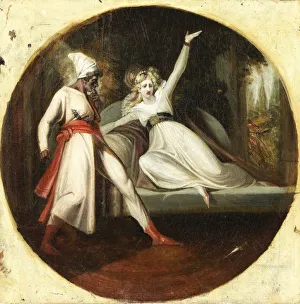 Henry Fuseli Leonore discovers Alonzos dagger Henry Fuseli Leonore discovers Alonzos dagger