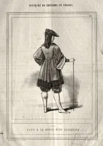Histoire du Costume en France Gens a la suite d seigneur Histoire du Costume en France Gens a la suite d seigneur