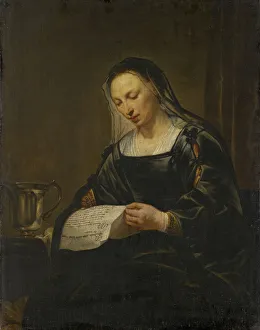 hl. Maria Magdalena reading letter oil canvas hl. Maria Magdalena reading letter oil canvas