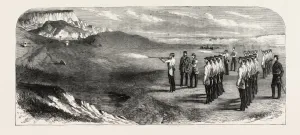 The Hon. Artillery Company of London Practising with the Rifle, Seaford, East Sussex The Hon. Artillery Company of London Practising with the Rifle, Seaford, East Sussex