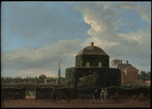 Huis ten Bosch Hague Formal Garden View East Huis ten Bosch Hague Formal Garden View East