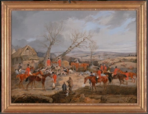 Hunting Scene: The Kill The Belvoir Hunt: The Death Signed, lower left: H Hunting Scene: The Kill The Belvoir Hunt: The Death Signed, lower left: H