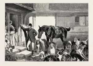 The Huntsmans Courtship, from the Painting by John Charlton The Huntsmans Courtship, from the Painting by John Charlton