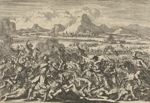 The Imperial army is defeated by the French at Mazia in Valtellina, Italy 1635, Jan The Imperial army is defeated by the French at Mazia in Valtellina, Italy 1635, Jan