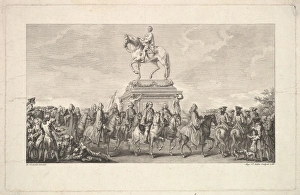 Inauguration Statue Louis XV Vignette page 1 Inauguration Statue Louis XV Vignette page 1