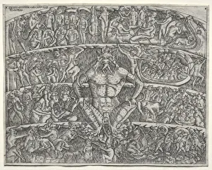Inferno According Dante Fresco Campo Santo Pisa