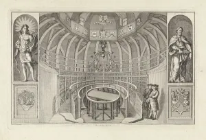 Interior anatomical theater Collegium Churgical Interior anatomical theater Collegium Churgical
