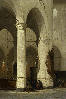 Interior Hooglandse Church Leiden Church interior Interior Hooglandse Church Leiden Church interior