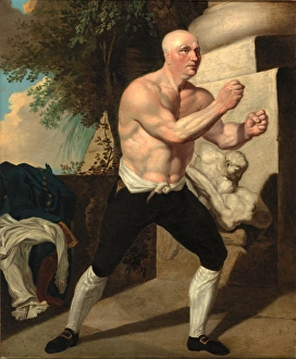 Jack Broughton, the Boxer, John Hamilton Mortimer, 1740-1779, British Jack Broughton, the Boxer, John Hamilton Mortimer, 1740-1779, British