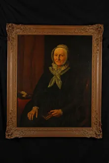 Jacob Akkersdijk Portrait Elisabeth Bunk portrait painting Jacob Akkersdijk Portrait Elisabeth Bunk portrait painting