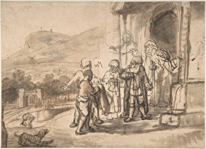 Jacob Receiving Joseph Blood-Stained Cloak recto Jacob Receiving Joseph Blood-Stained Cloak recto