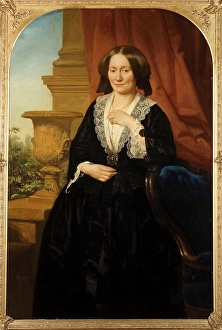 Jacob Spoel Portrait Maria van Hoboken portrait painting Jacob Spoel Portrait Maria van Hoboken portrait painting