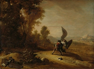 Jacob Wrestling with the Angel, Bartholomeus Breenbergh, 1639 Jacob Wrestling with the Angel, Bartholomeus Breenbergh, 1639