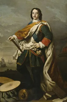 Jacopo Amigoni Peter I 1672-1725 Emperor Russia Jacopo Amigoni Peter I 1672-1725 Emperor Russia