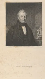 James Kent 1834 Engraving first state two image James Kent 1834 Engraving first state two image