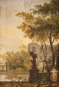 Jan Stolker Wallpaper representation park landscape Jan Stolker Wallpaper representation park landscape