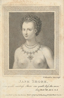 Jane Shore Give gentle mistress gentle kiss Shakespeare Jane Shore Give gentle mistress gentle kiss Shakespeare