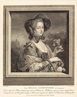 Jean-Louis Anselin after Carle Van Loo (French, 1754 - 1823), La Marquise de Pompadour Jean-Louis Anselin after Carle Van Loo (French, 1754 - 1823), La Marquise de Pompadour