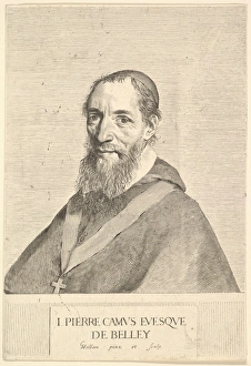 Jean-Pierre Camus Bishop Belley Engraving first state Jean-Pierre Camus Bishop Belley Engraving first state