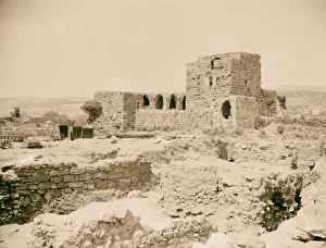 Jebeil Biblos Crusader castle flanking towers Jebeil Biblos Crusader castle flanking towers