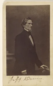 Jefferson Davis Studio Mathew B Brady American Jefferson Davis Studio Mathew B Brady American