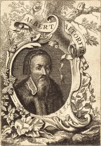 Jeremias Falck (German, c. 1619 - 1677), Albrecht Altdorfer, etching and engraving Jeremias Falck (German, c. 1619 - 1677), Albrecht Altdorfer, etching and engraving