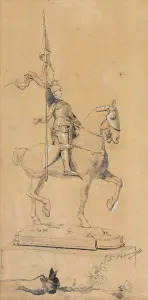 Joan Arc Horseback 1889-1899 Emmanuel Fremiet Joan Arc Horseback 1889-1899 Emmanuel Fremiet