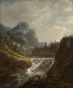 Johan Christian Dahl Norwegian Landscape Norwegian landscape Johan Christian Dahl Norwegian Landscape Norwegian landscape