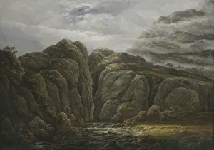 Johan Christian Dahl Norwegian Mountain Landscape Johan Christian Dahl Norwegian Mountain Landscape