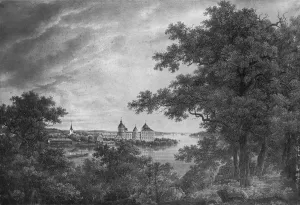Johan Fredrik Julin Gripsholm Castle Hjortagen Johan Fredrik Julin Gripsholm Castle Hjortagen