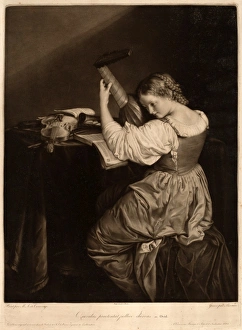 Johann Bernard after Orazio Gentileschi (formerly Caravaggio) (Austrian, 1784 - after Johann Bernard after Orazio Gentileschi (formerly Caravaggio) (Austrian, 1784 - after