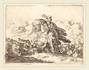 Johann Wilhelm Baur (German, 1607-1641), Capricci di varie battaglie, 1635, etching Johann Wilhelm Baur (German, 1607-1641), Capricci di varie battaglie, 1635, etching