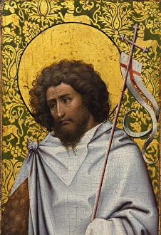 John Baptist 1410 Robert Campin Netherlandish John Baptist 1410 Robert Campin Netherlandish