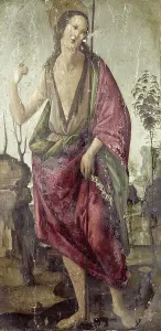John the Baptist, attributed to Francesco Botticini, 1470 - 1497 John the Baptist, attributed to Francesco Botticini, 1470 - 1497
