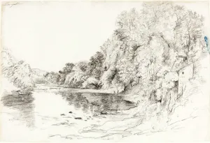 John Glover (British, 1767 - 1849), The River at Llangollen, c John Glover (British, 1767 - 1849), The River at Llangollen, c