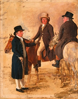 John Hilton, Judge of the Course at Newmarket; John Fuller, Clerk of the Course John Hilton, Judge of the Course at Newmarket; John Fuller, Clerk of the Course