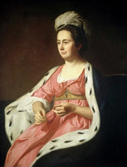 John Singleton Copley, Abigail Smith Babcock (Mrs. Adam Babcock), American, 1738-1815, c John Singleton Copley, Abigail Smith Babcock (Mrs. Adam Babcock), American, 1738-1815, c