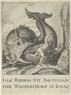 Jonas spat out by the whale, Cornelis van Dalen (I), Pieter Lastman, 1612 - 1665 Jonas spat out by the whale, Cornelis van Dalen (I), Pieter Lastman, 1612 - 1665