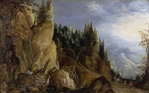Joos De Momper Gallery: Joos de Momper Mountain Landscape painting landscape art