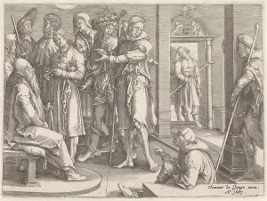 Joseph, his dreams, Anonymous, Lucas van Leyden, Clement de Jonghe, 1667 Joseph, his dreams, Anonymous, Lucas van Leyden, Clement de Jonghe, 1667