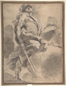 Joshua 1779 Black chalk stumped brush gray wash Joshua 1779 Black chalk stumped brush gray wash