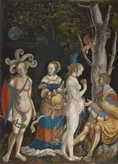 Judgment Paris c. 1517/18 Unfrinded mixed media Judgment Paris c. 1517/18 Unfrinded mixed media