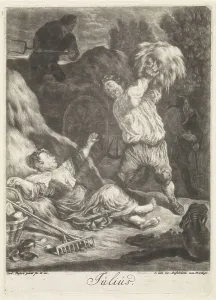 July Julius title object twelve months year Les XII Mois de l'AnnA e July Julius title object twelve months year Les XII Mois de l'AnnA e
